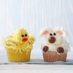 lamb and ducky cupcakes